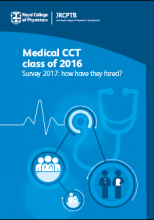 Medical CCT Class Of 2016: Survey 2017: How Have They Fared?